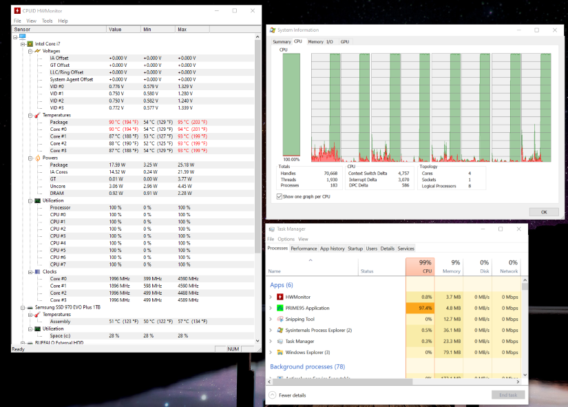 Test 1 Hardware Results, New Hardware